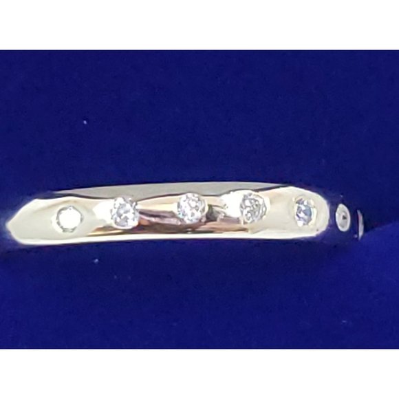 14K REAL GOLD Ladies Band Ring 6.5 - Picture 10 of 10